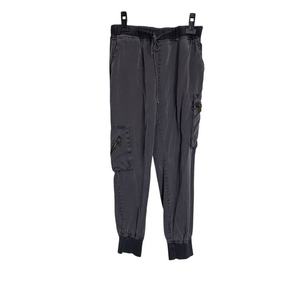 Young Fabulous & Broke Pants Womens Sz Small Charcoal Gray Jupiter Cargo Jogger